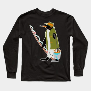 Penguin Fisherman Long Sleeve T-Shirt